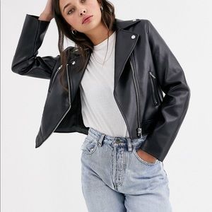 ASOS Ultimate Faux Leather Biker Jacket